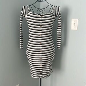 Rue21 Bodycon Striped Dress